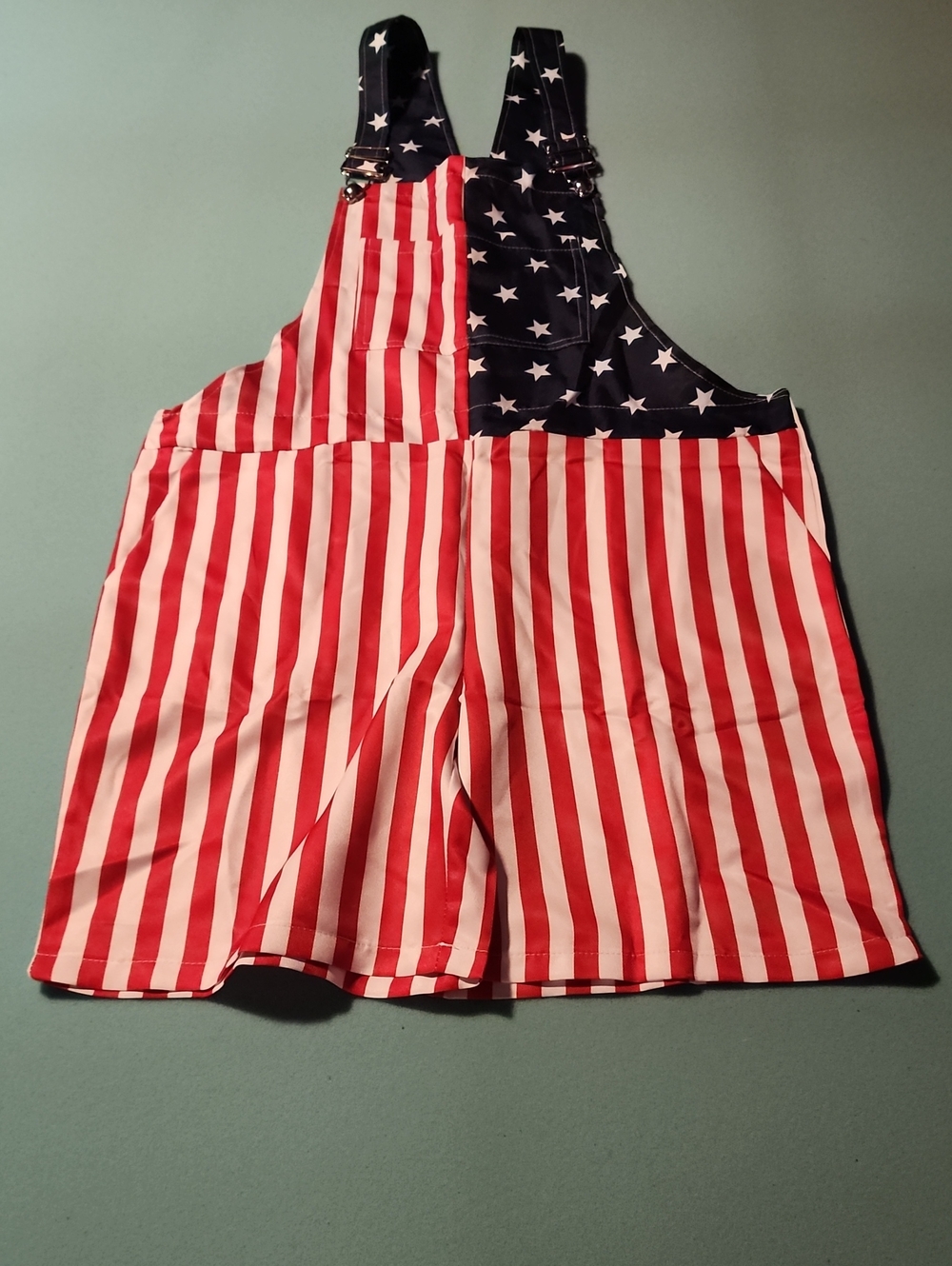 American Flag Overalls